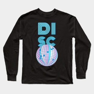 Neon Disco Ball Long Sleeve T-Shirt